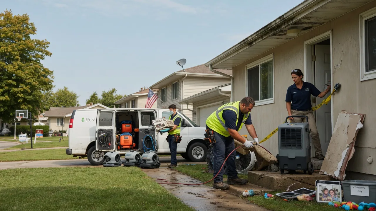 Water Damage Restoration in Nelsonville, OH near me
